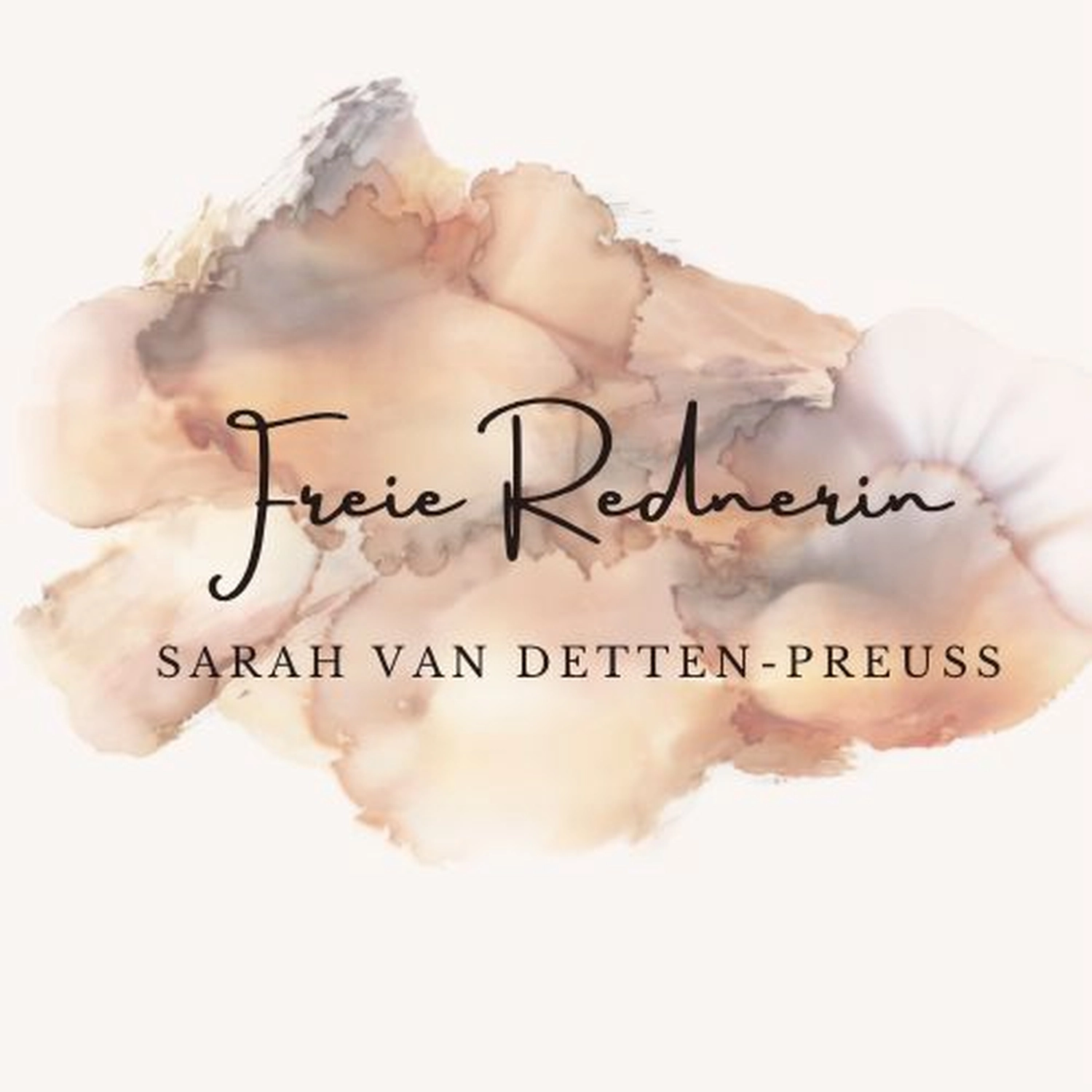 Freie Rednerin logo  Freie Rednerin SARAH VAN DETTEN-PREUSS